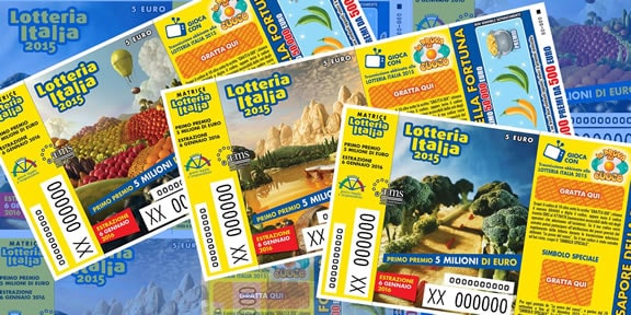 Biglietto Lotteria Italia 2015